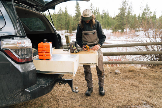 Enhance Your Camping Adventures with Solid Wood Worx Trunk Drawer Systems for Your 4Runner