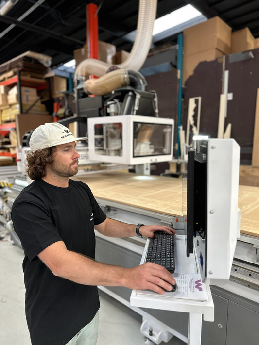Behind the Build: How Our CNC Machine Creates Precision Drawer Kits