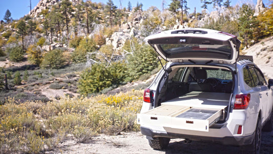 Custom cabinetry gives this Subaru Outback camper cred (AutoBlog) - Solid Wood Worx