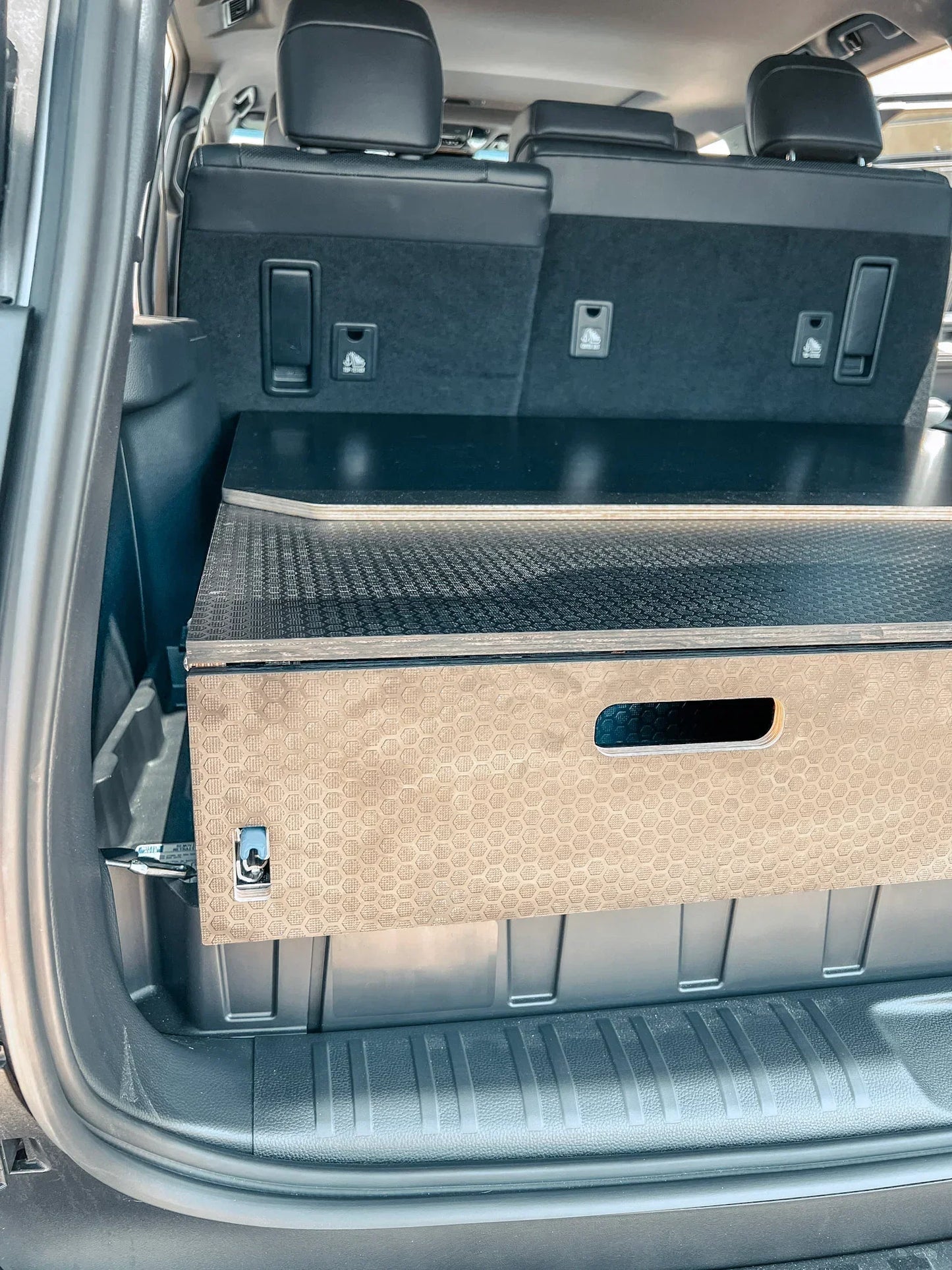 Land Cruiser 250 Dual Drawer Storage PreCut Kit - Solid Wood Worx