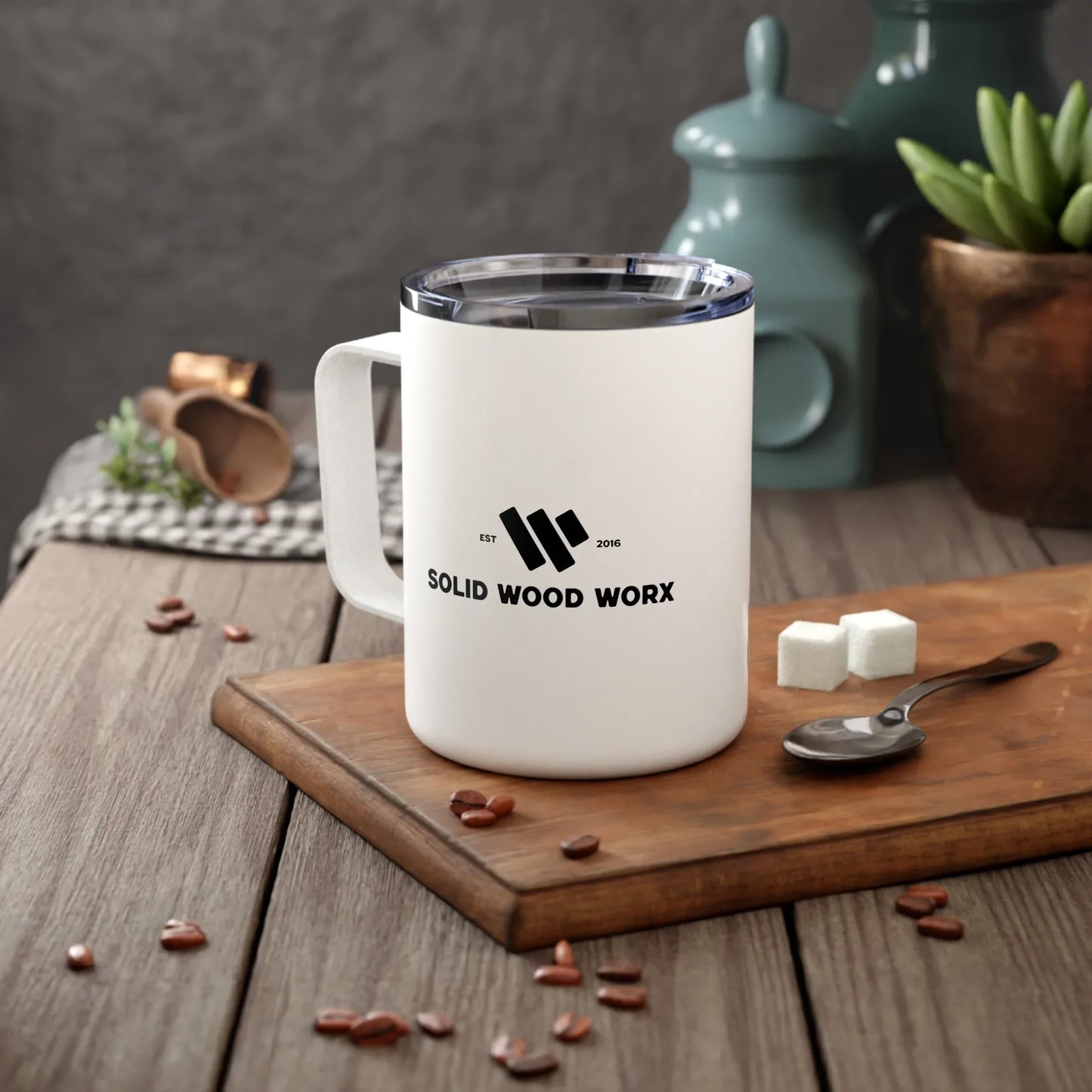 4Runner Insulated Camp Mug - Solid Wood Worx