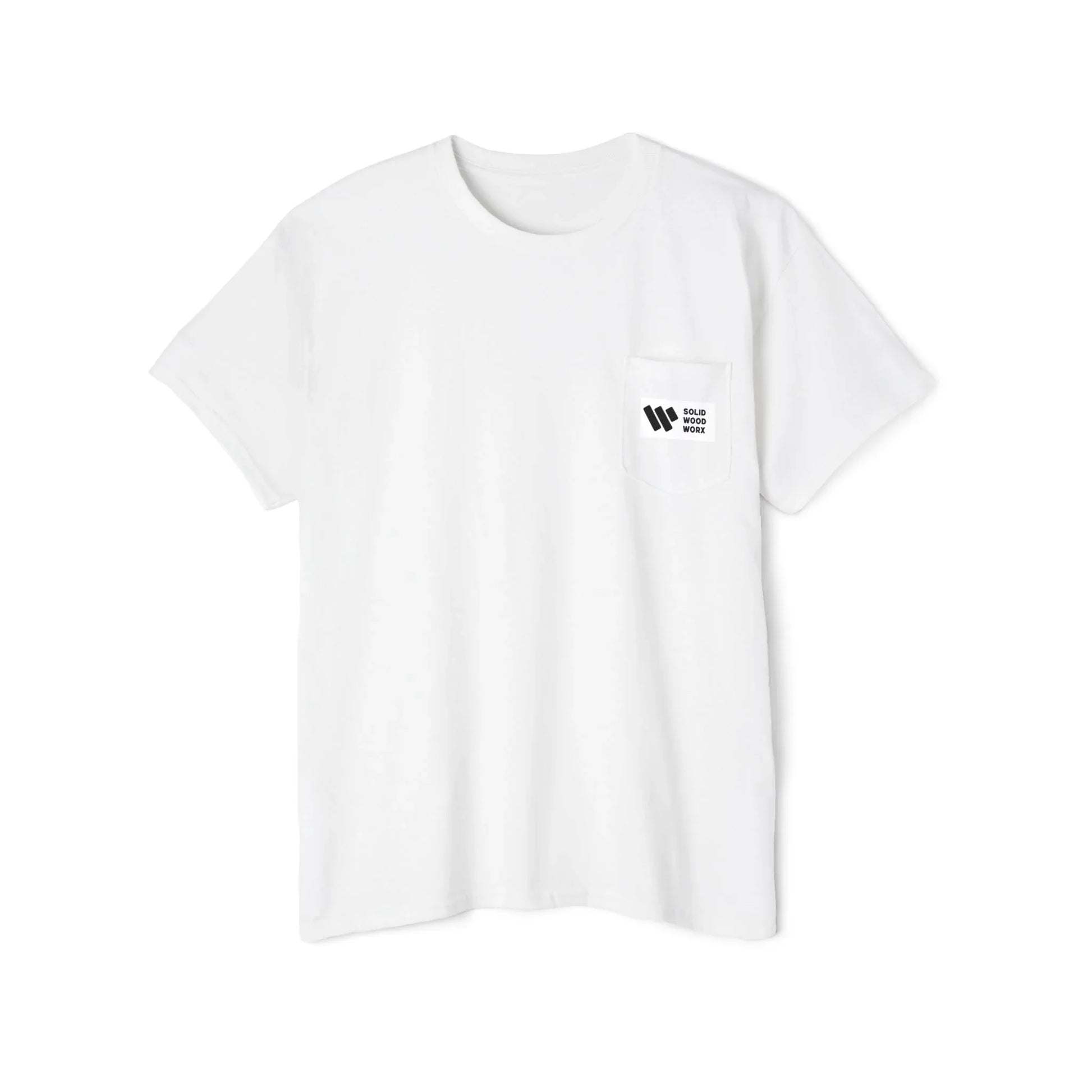 Unisex Heavy Cotton Pocket Tee - Solid Wood Worx