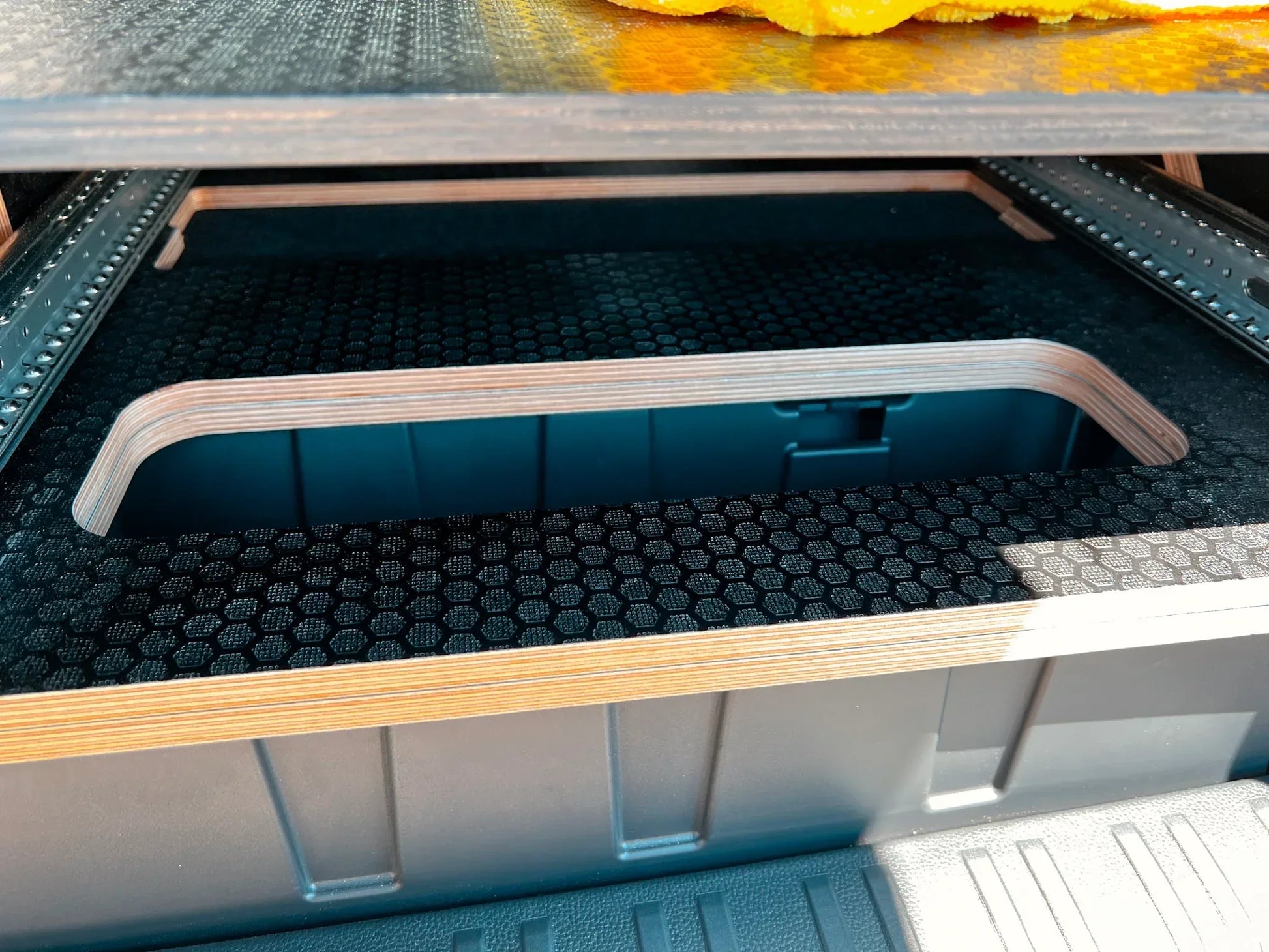 Land Cruiser 250 Dual Drawer Storage PreCut Kit - Solid Wood Worx