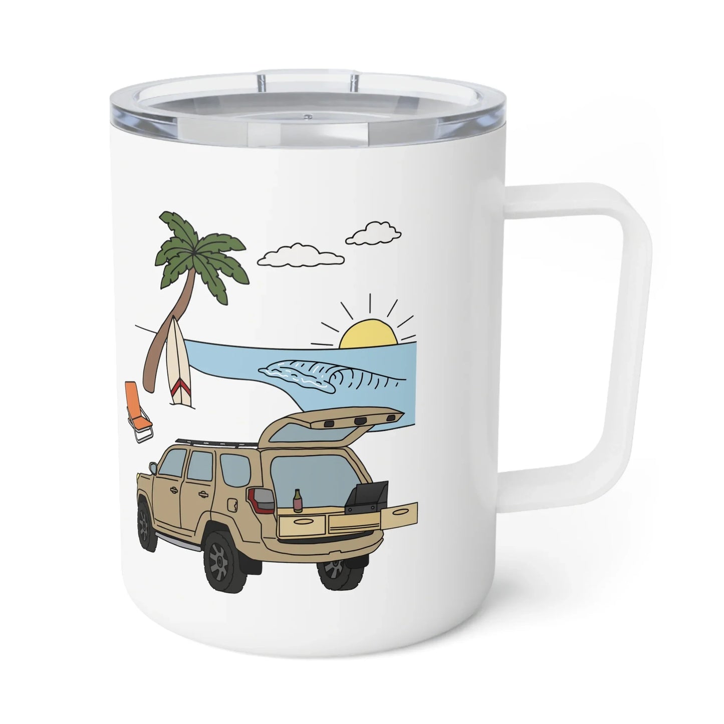 4Runner Insulated Camp Mug - Solid Wood Worx