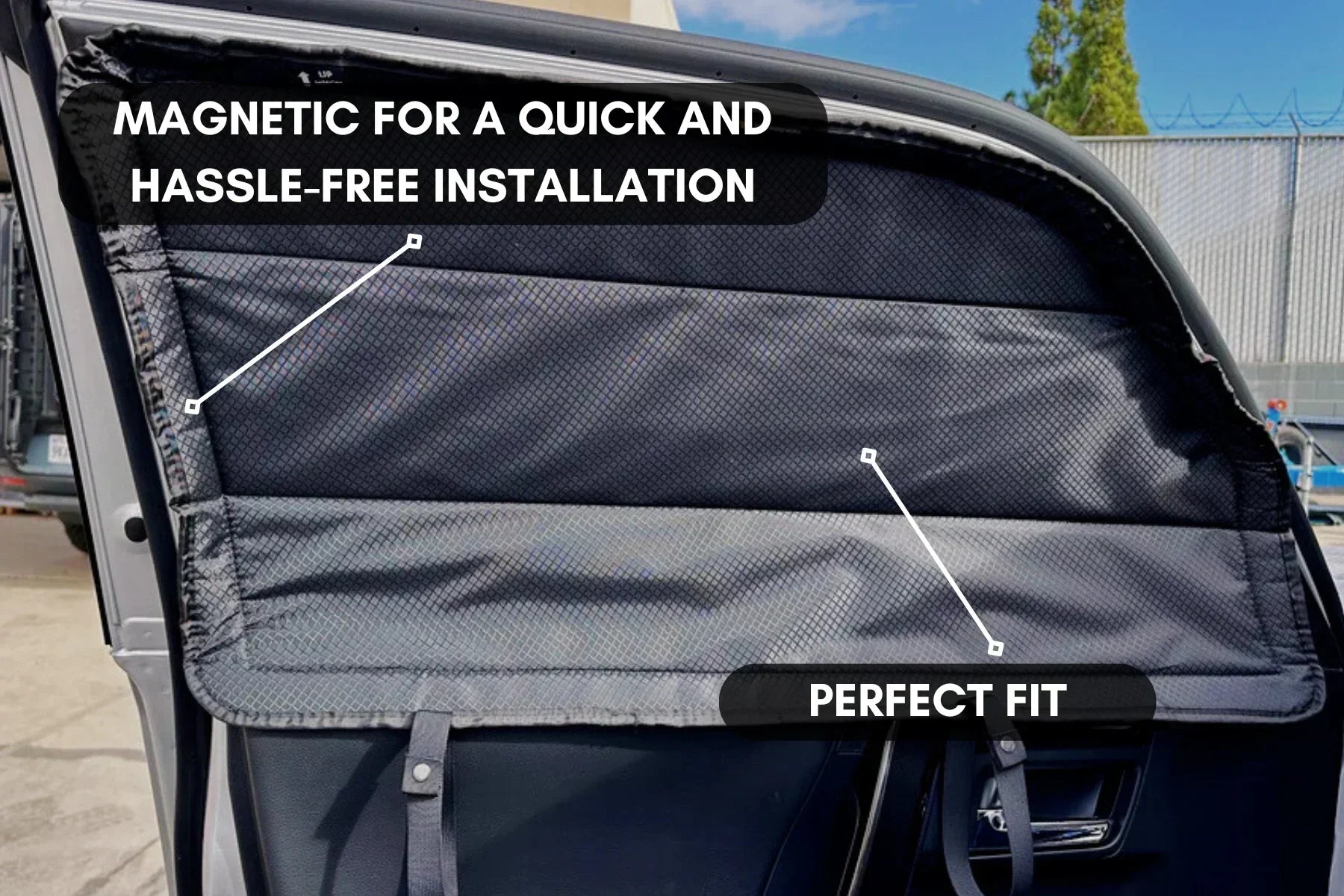 4Runner 5th Gen Window Covers - SECOND ROW - Solid Wood Worx