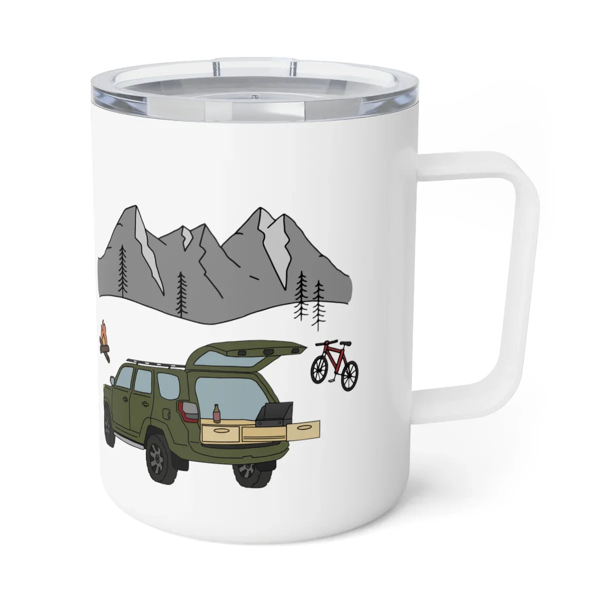 4Runner Insulated Camp Mug - Solid Wood Worx