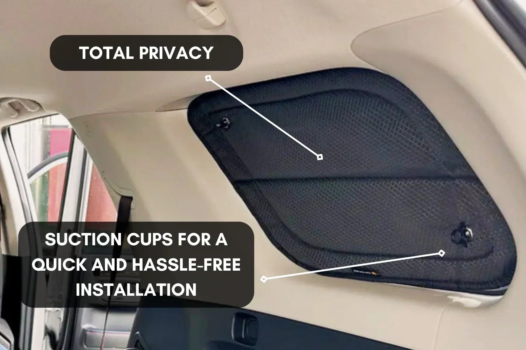 4Runner 5th Gen Window Covers - SECOND ROW - Solid Wood Worx