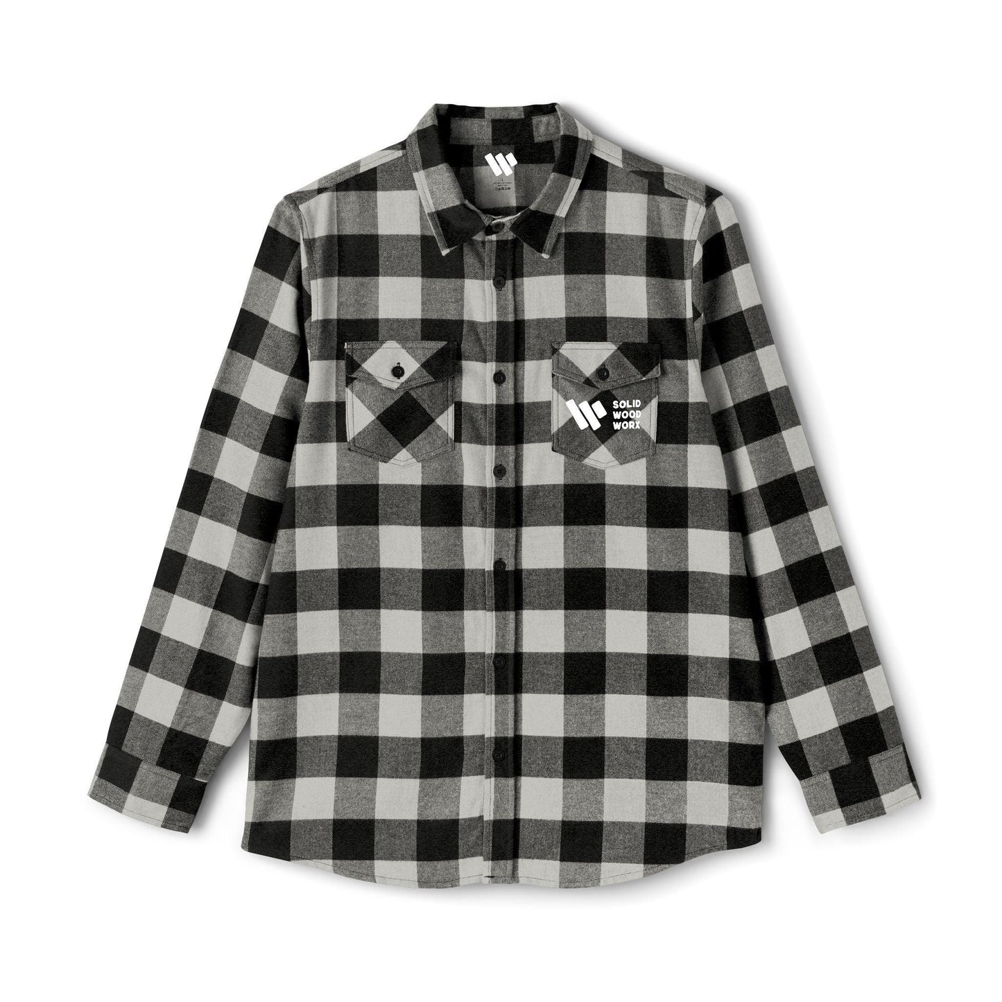 Unisex Flannel Shirt - Solid Wood Worx