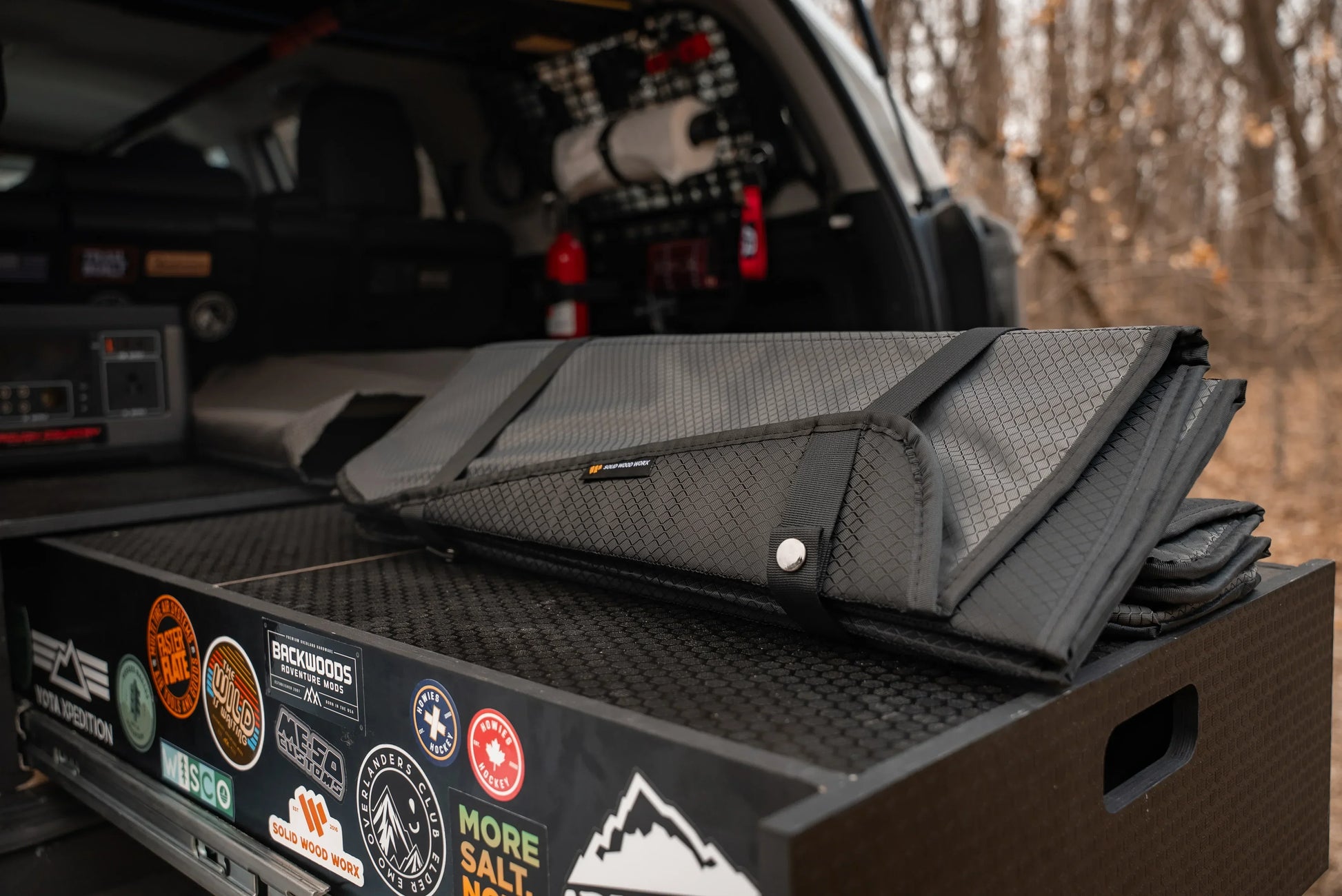 4Runner 5th Gen Window Covers - SECOND ROW - Solid Wood Worx