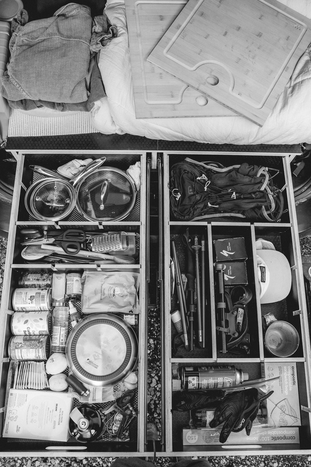 Subaru Outback 2015+ Dual Drawer Storage PreCut Kit