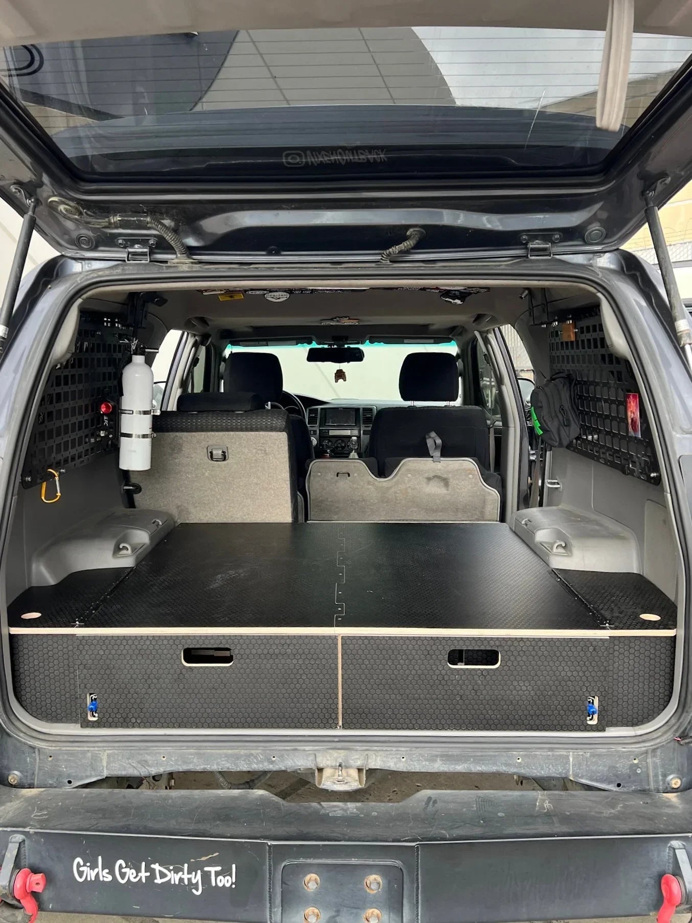 4Runner Dual Drawer Storage PreCut Kit - Solid Wood Worx