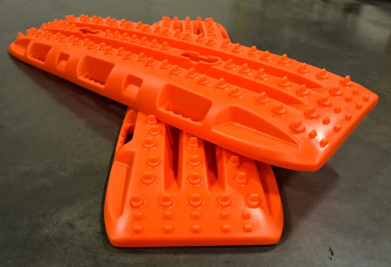RototraX Traction Boards ORANGE - Solid Wood Worx