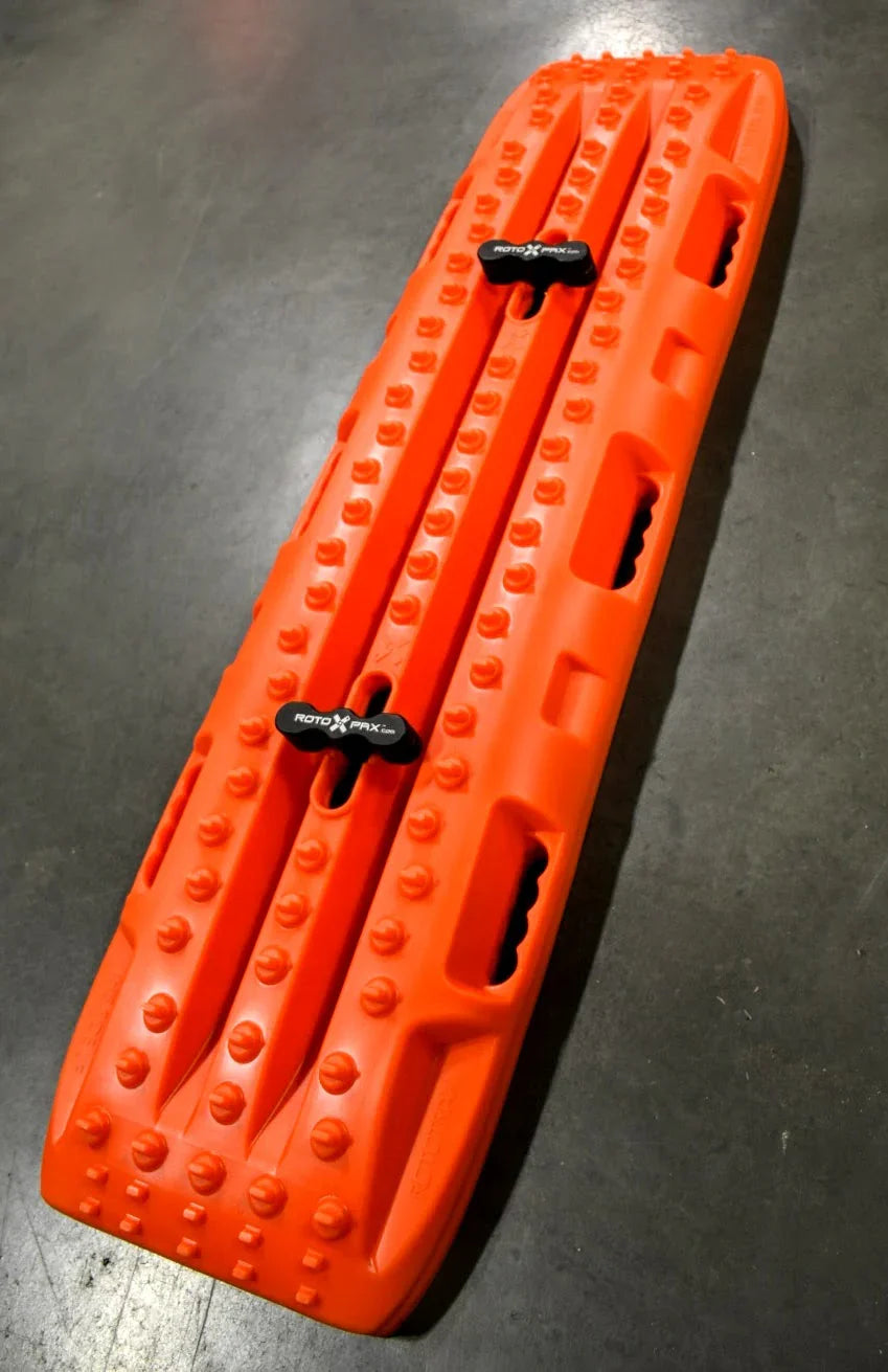 RototraX Traction Boards ORANGE - Solid Wood Worx