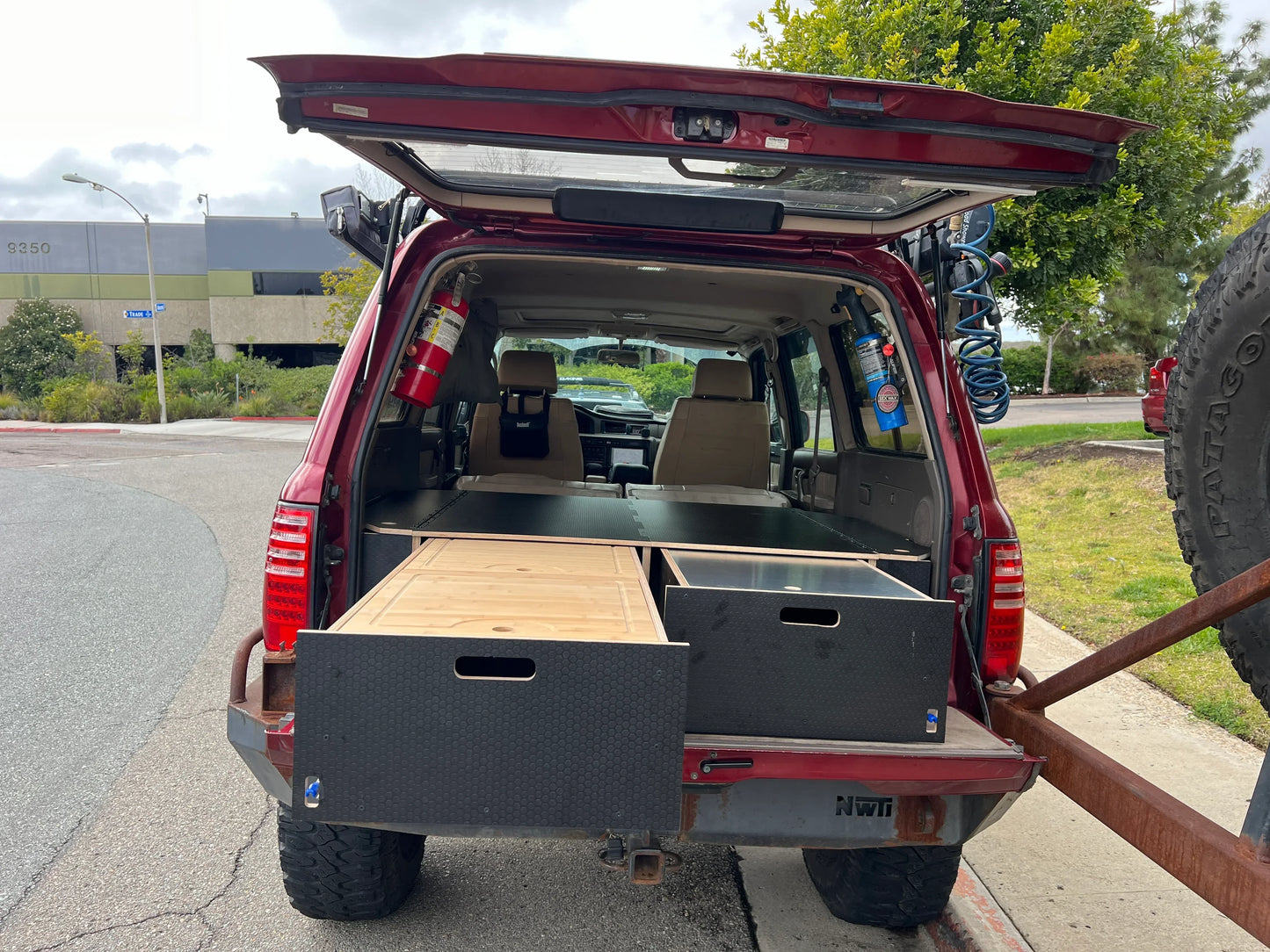 Land Cruiser 80 Series Dual Drawer Pre-Cut Kit! - Solid Wood Worx