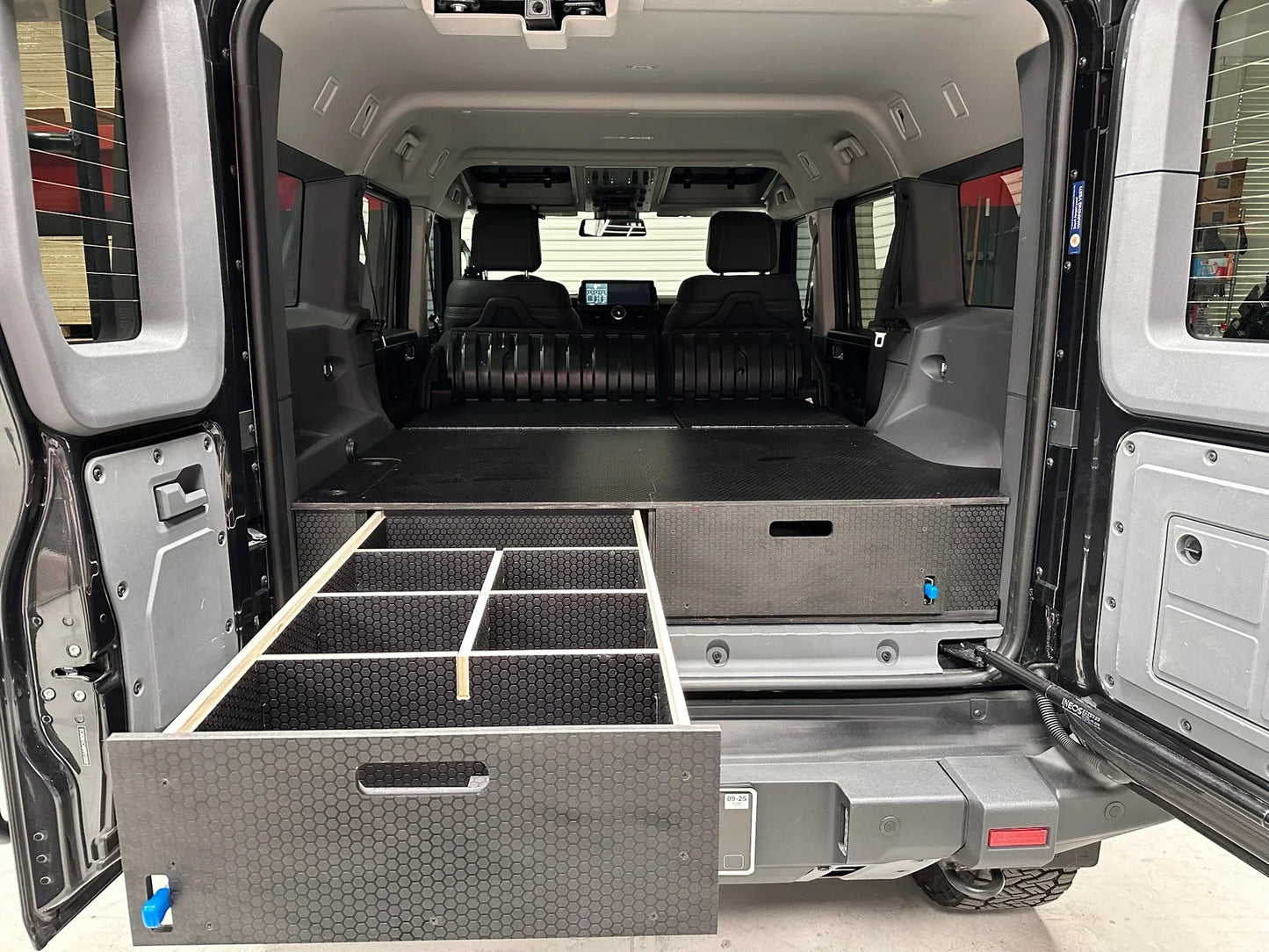 PRE-SALE: Ineos Grenadier Drawer System PreCut Kit 2023+ - Solid Wood Worx