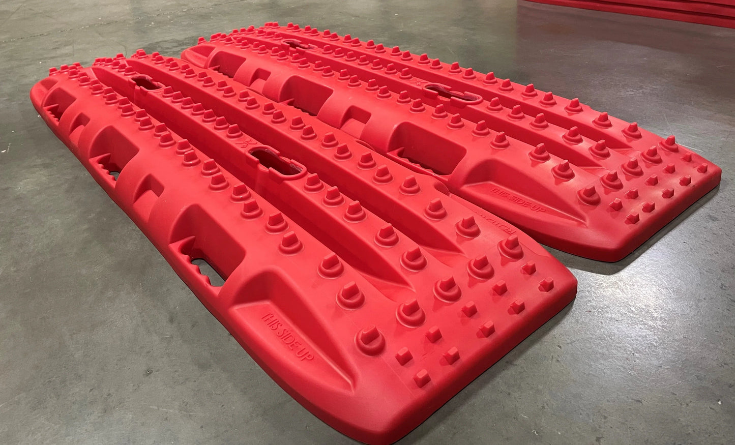 RototraX Traction Boards RED - Solid Wood Worx