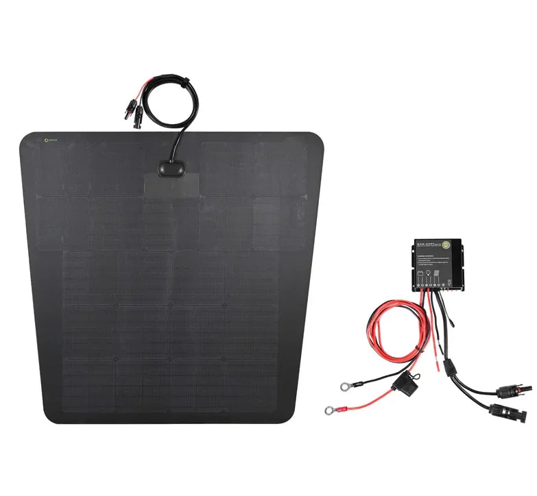Toyota 4Runner 4th&5th Gen (2003-2024) Lensun 100W 12V Hood Flexible Solar Panel - Solid Wood Worx