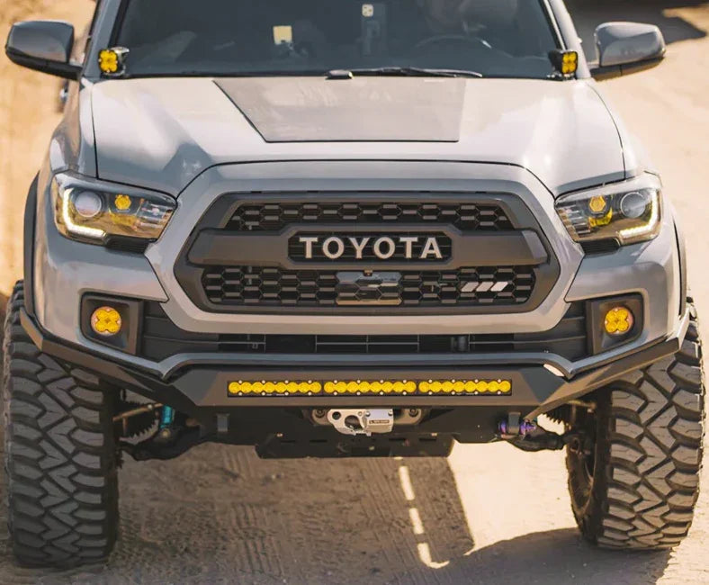 Toyota Tacoma 3rd Gen (2016-2023) Lensun 90W Hood Flexible Solar Panel - Solid Wood Worx