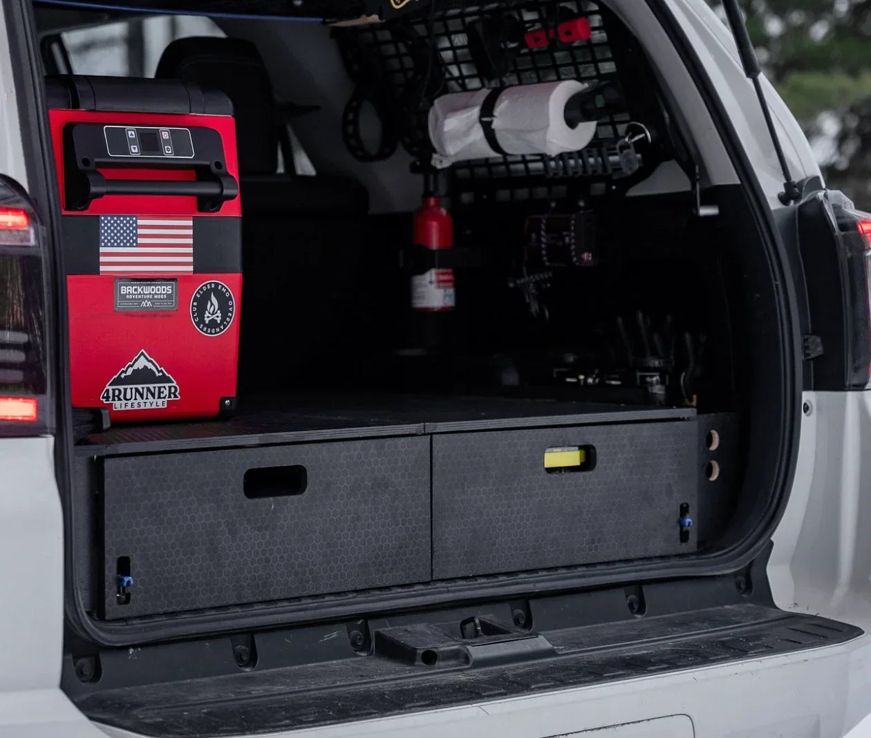 4Runner Dual Drawer Storage PreCut Kit - Solid Wood Worx