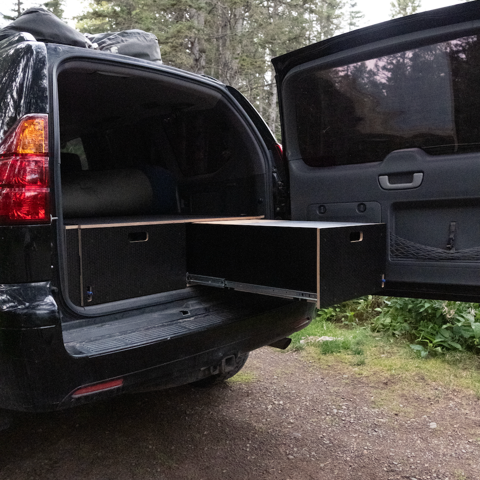 Lexus GX470 03-09 Dual Drawer Storage PreCut Kit