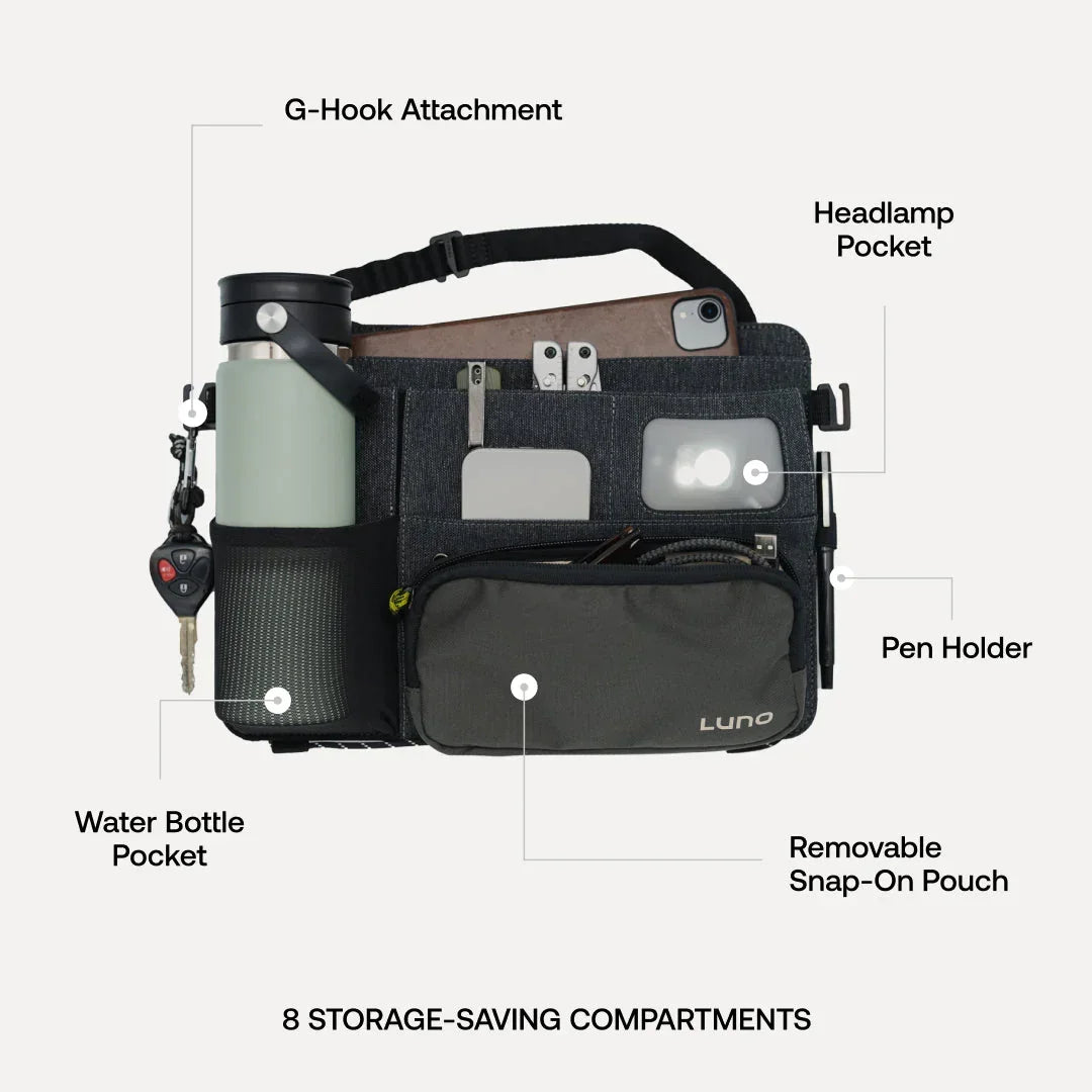 Seatback Organizer - Solid Wood Worx