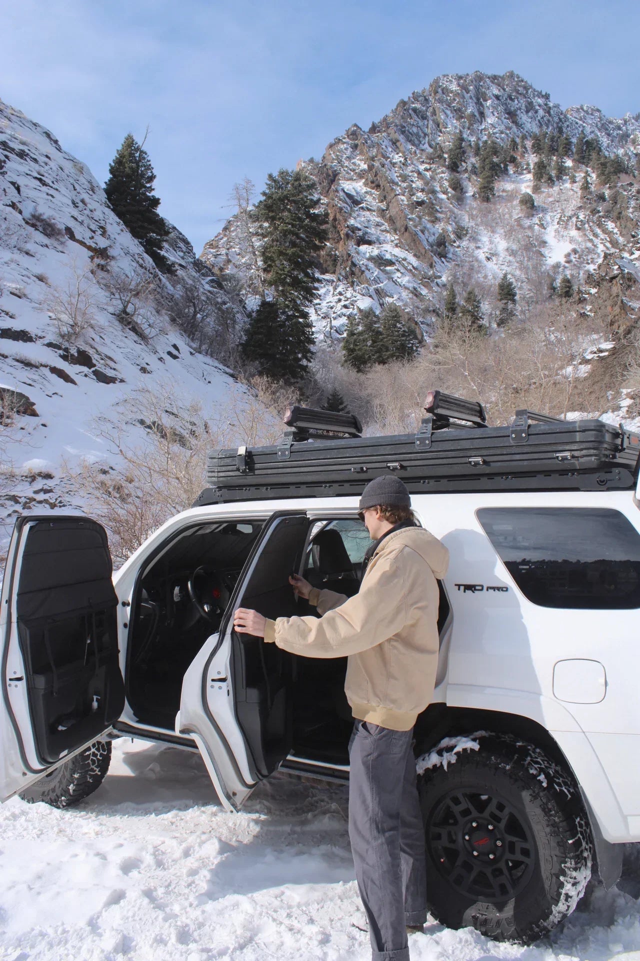 4Runner 5th Gen Window Covers - SECOND ROW - Solid Wood Worx