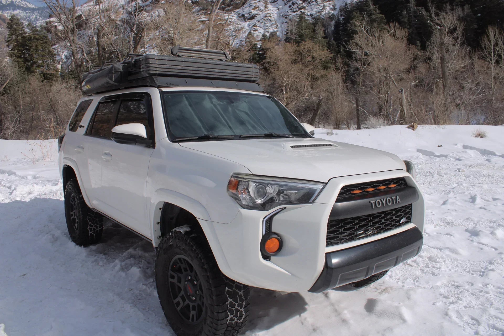 4Runner 5th Gen Window Covers - FRONT BUNDLE - Solid Wood Worx