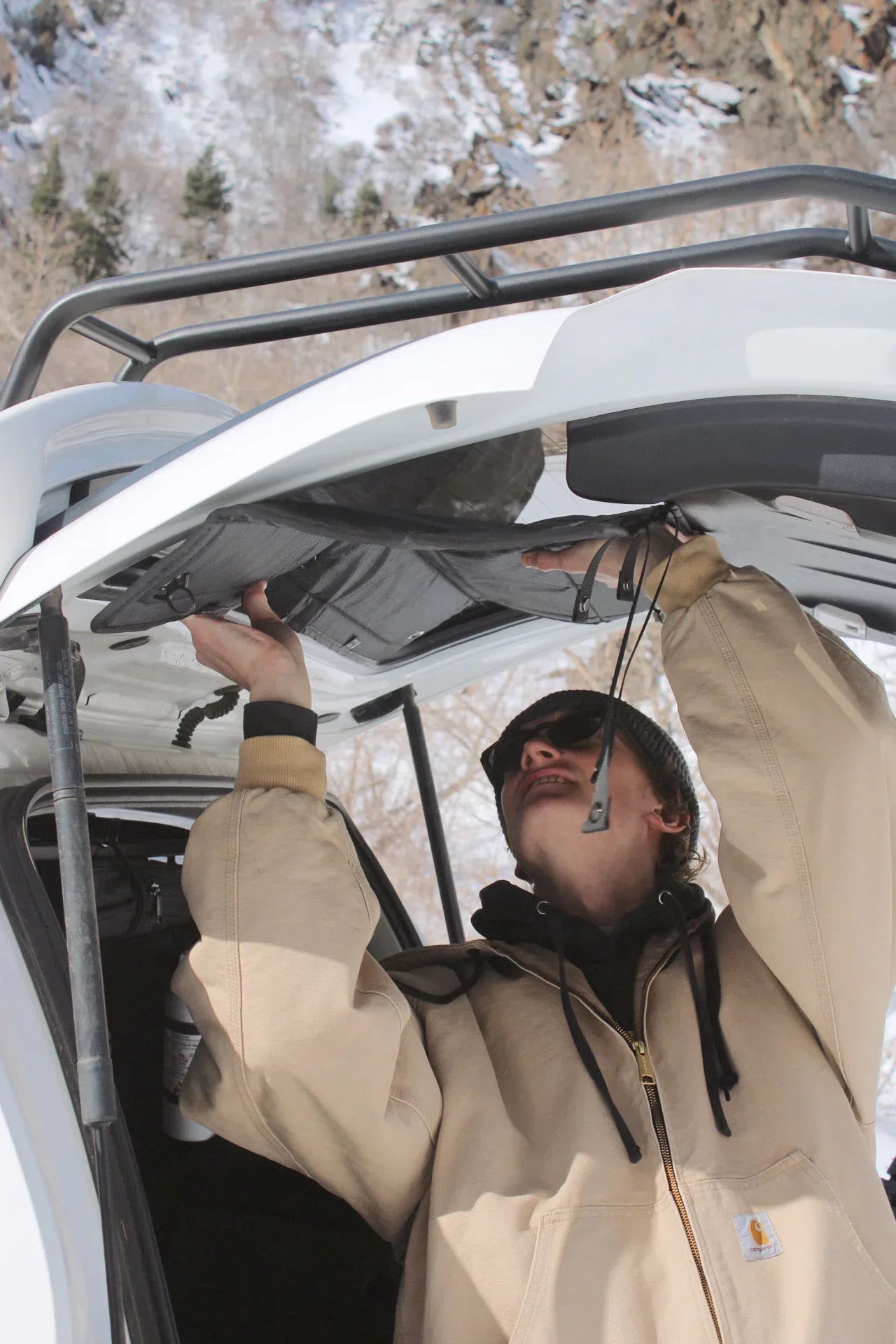 4Runner 5th Gen Window Covers - REAR BUNDLE - Solid Wood Worx