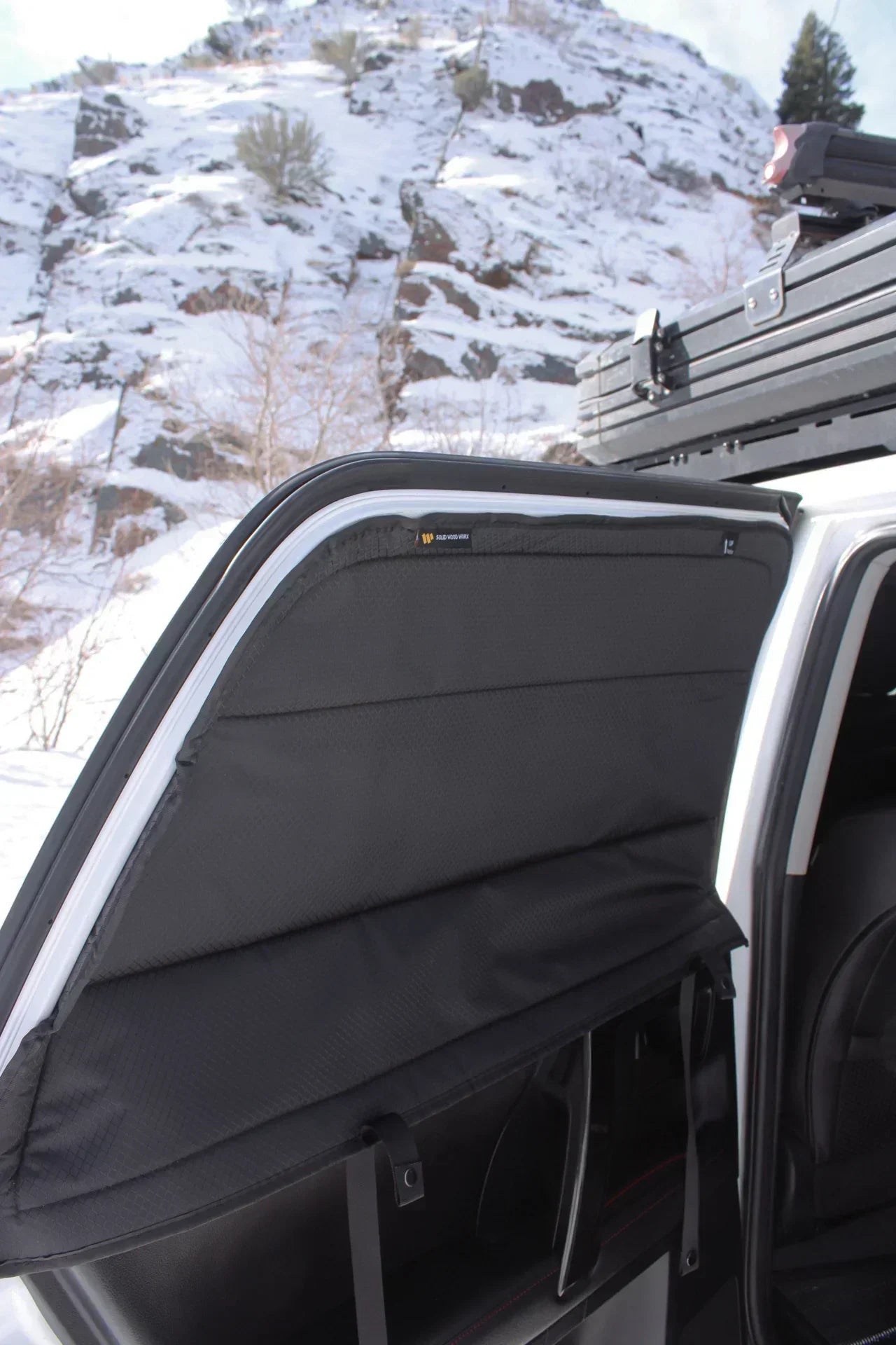 4Runner 5th Gen Window Covers - SECOND ROW - Solid Wood Worx