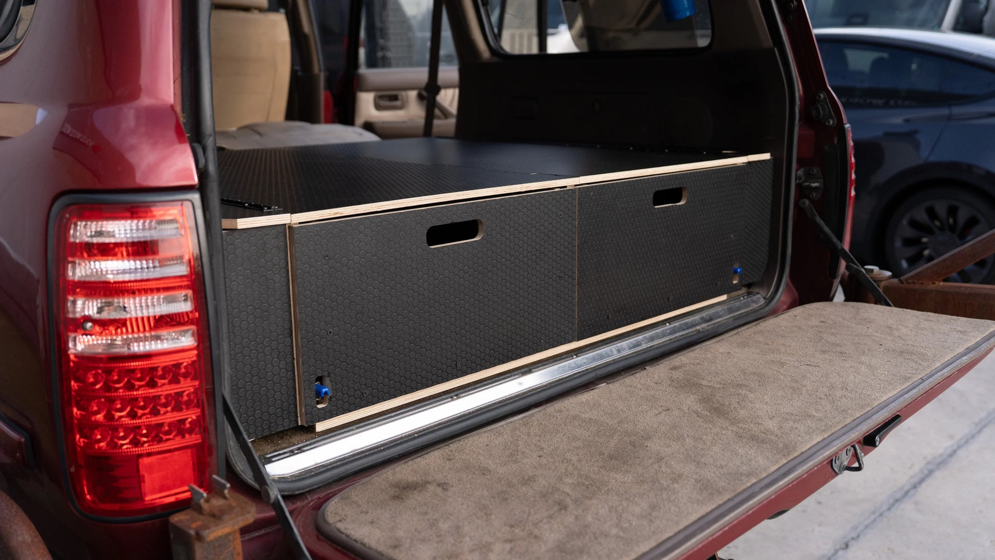 Land Cruiser 80 Series Dual Drawer Pre-Cut Kit! - Solid Wood Worx