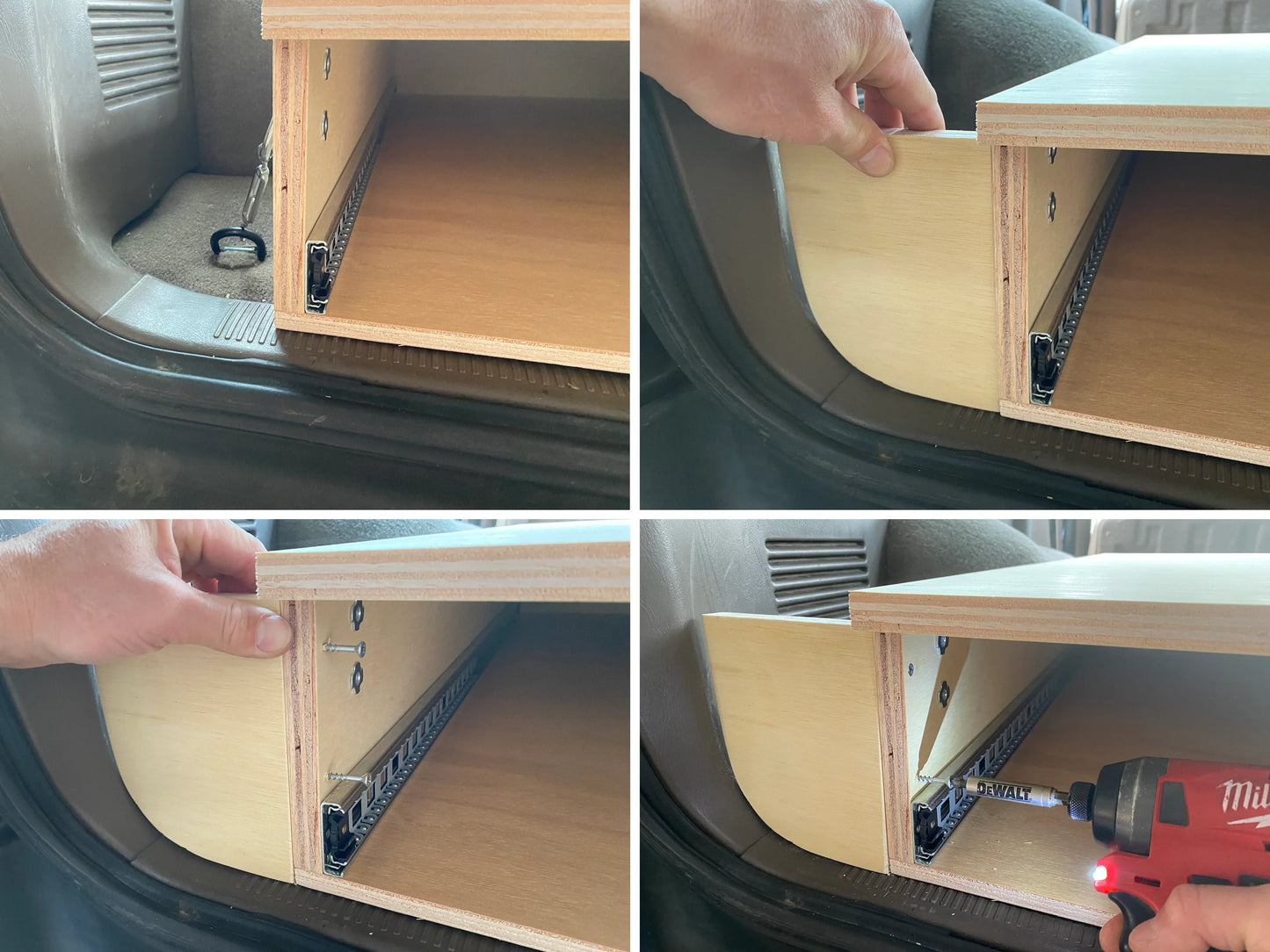 4Runner 3rd Gen Storage Cubby Package - Solid Wood Worx