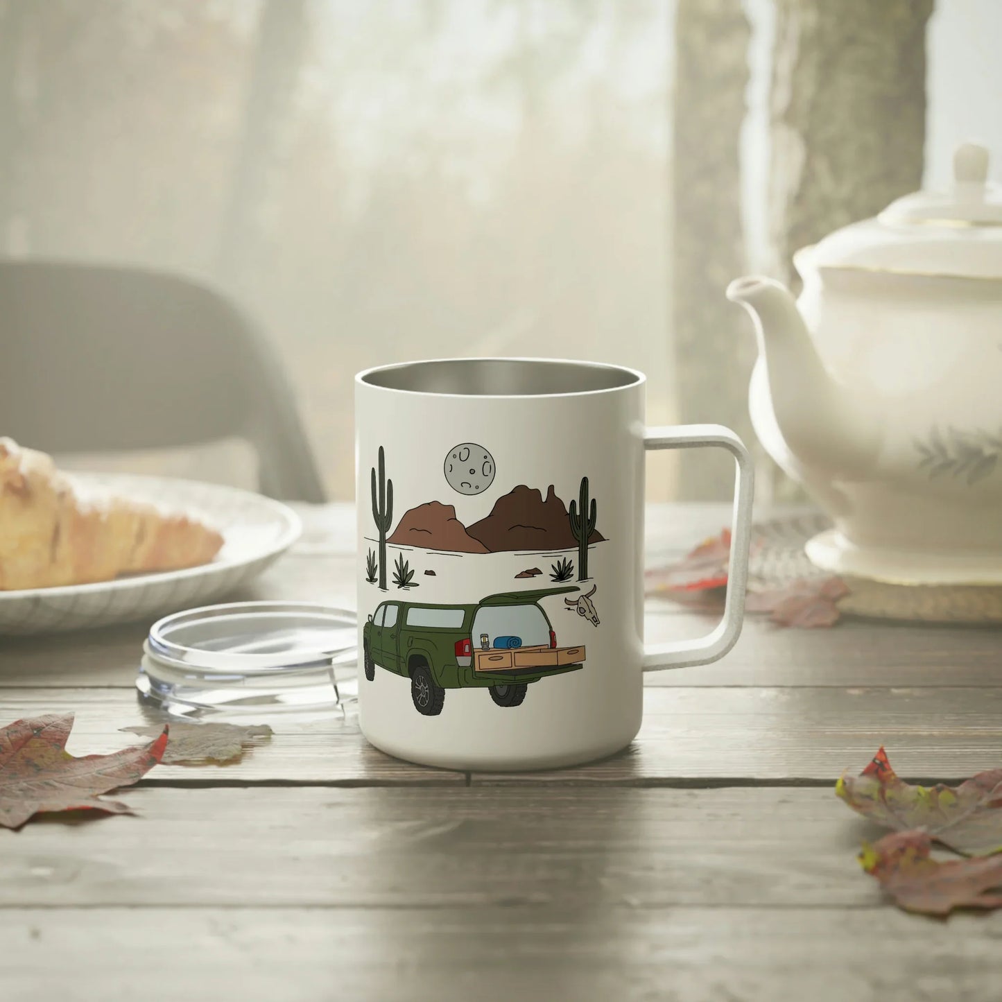 Tacoma Insulated Camp Mug - Solid Wood Worx