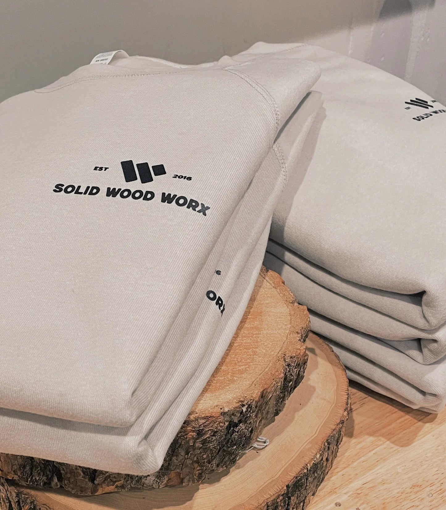 Crewneck Sweater - Solid Wood Worx