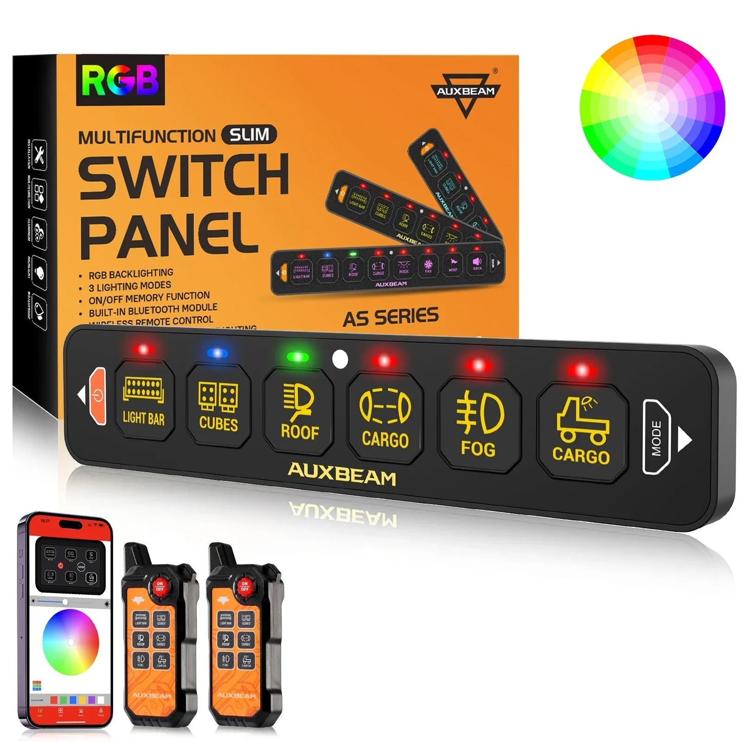 6-Gang Switch Panel with App & Remote