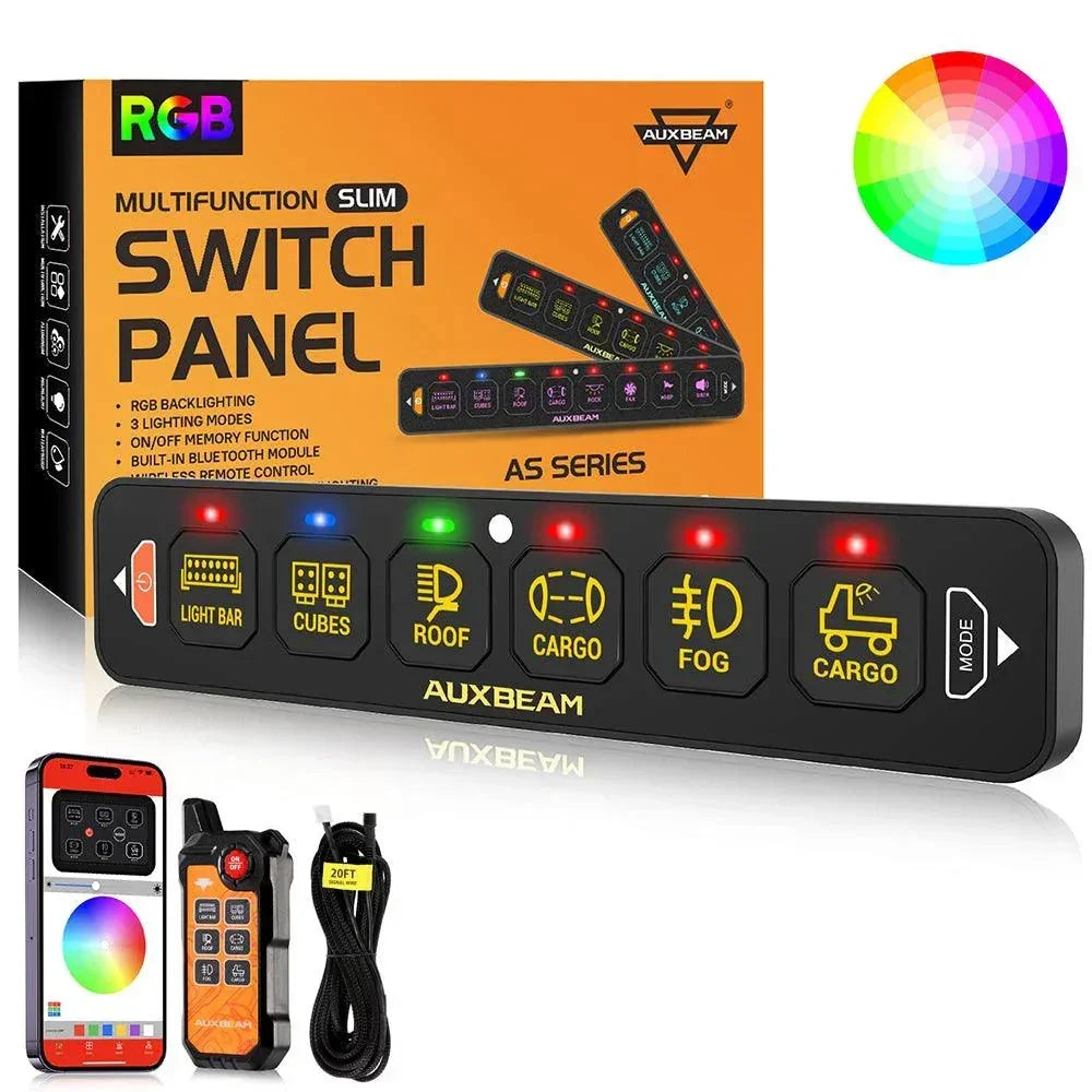 6-Gang Switch Panel with App & Remote