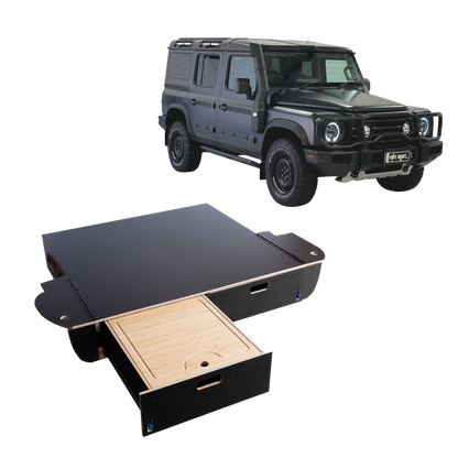 Ineos Grenadier Drawer System PreCut Kit 2023+