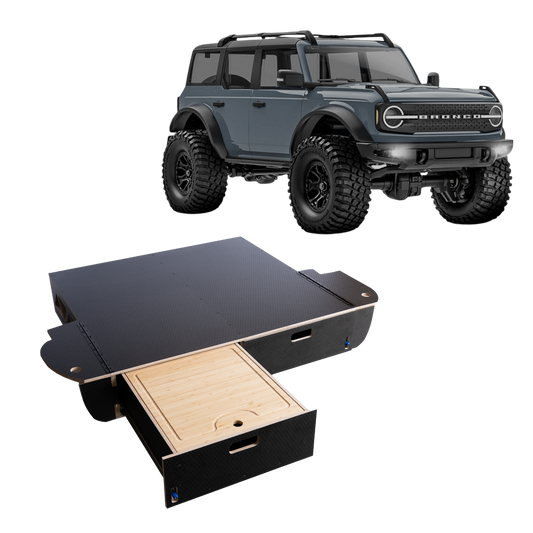 Bronco 4-Door Single Drawer Storage PreCut Kit