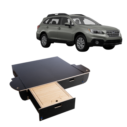 Subaru Outback 2015+ Dual Drawer Storage PreCut Kit