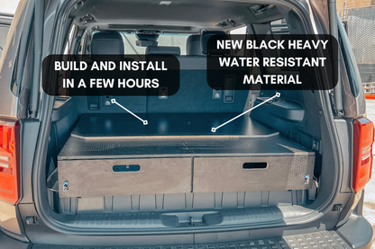 Land Cruiser 250 Dual Drawer Storage PreCut Kit