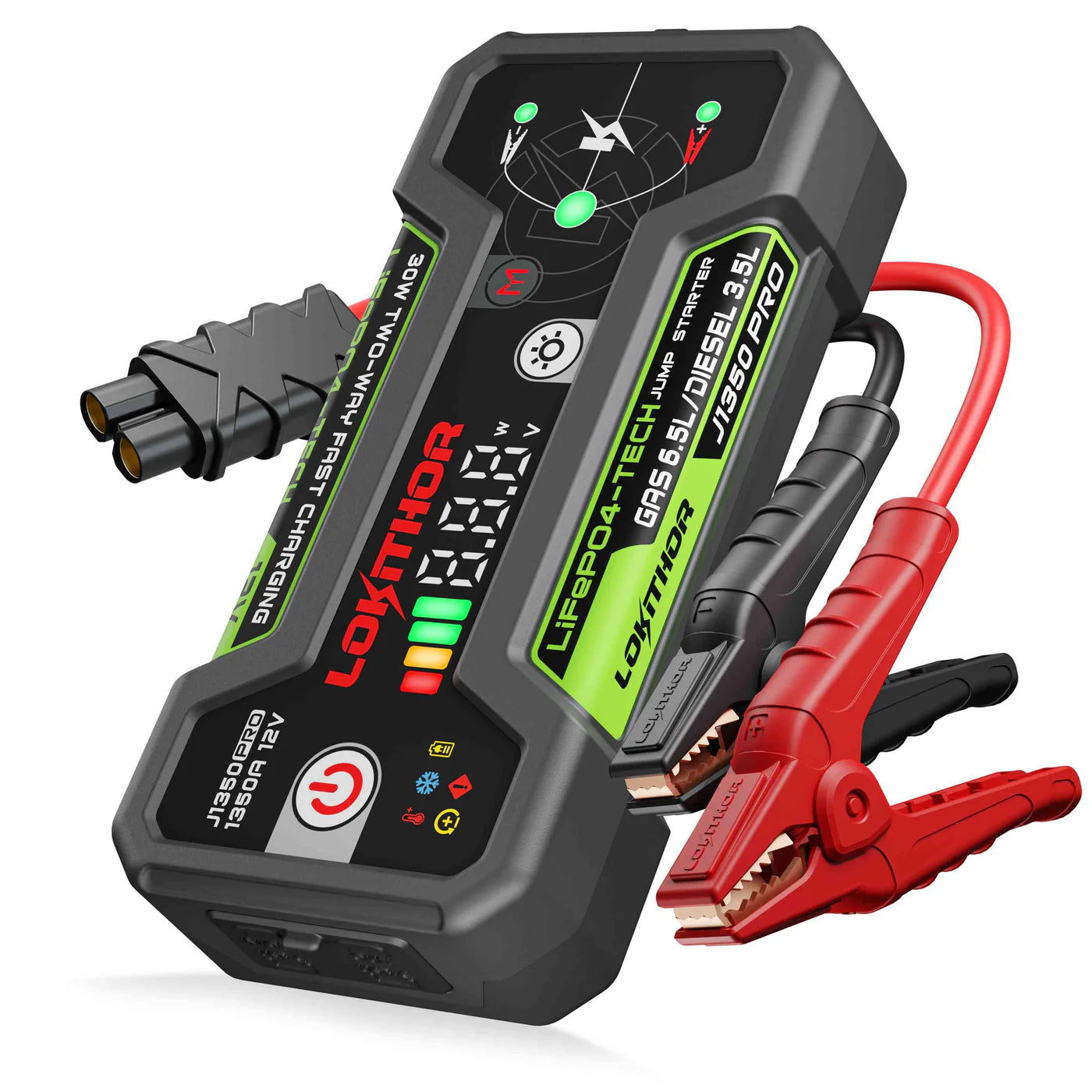 LOKITHOR J1350 Pro 12V LIFEPO4 Jump Starter 1350 Amps