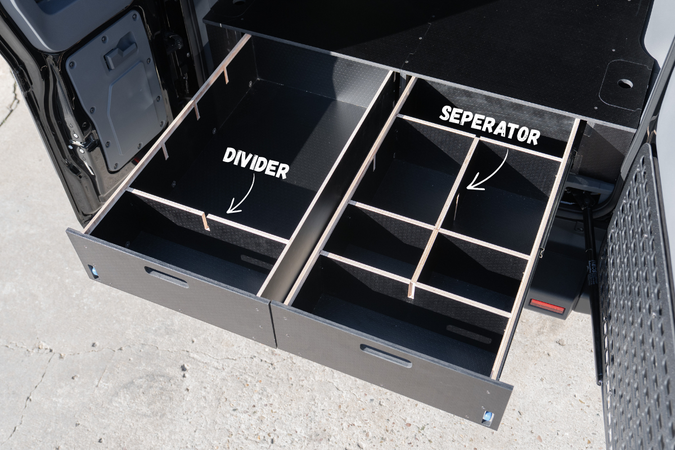 Land Cruiser 250 | Dual Drawer Storage System & Bed Platform