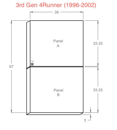 4Runner Bi Fold Mattress