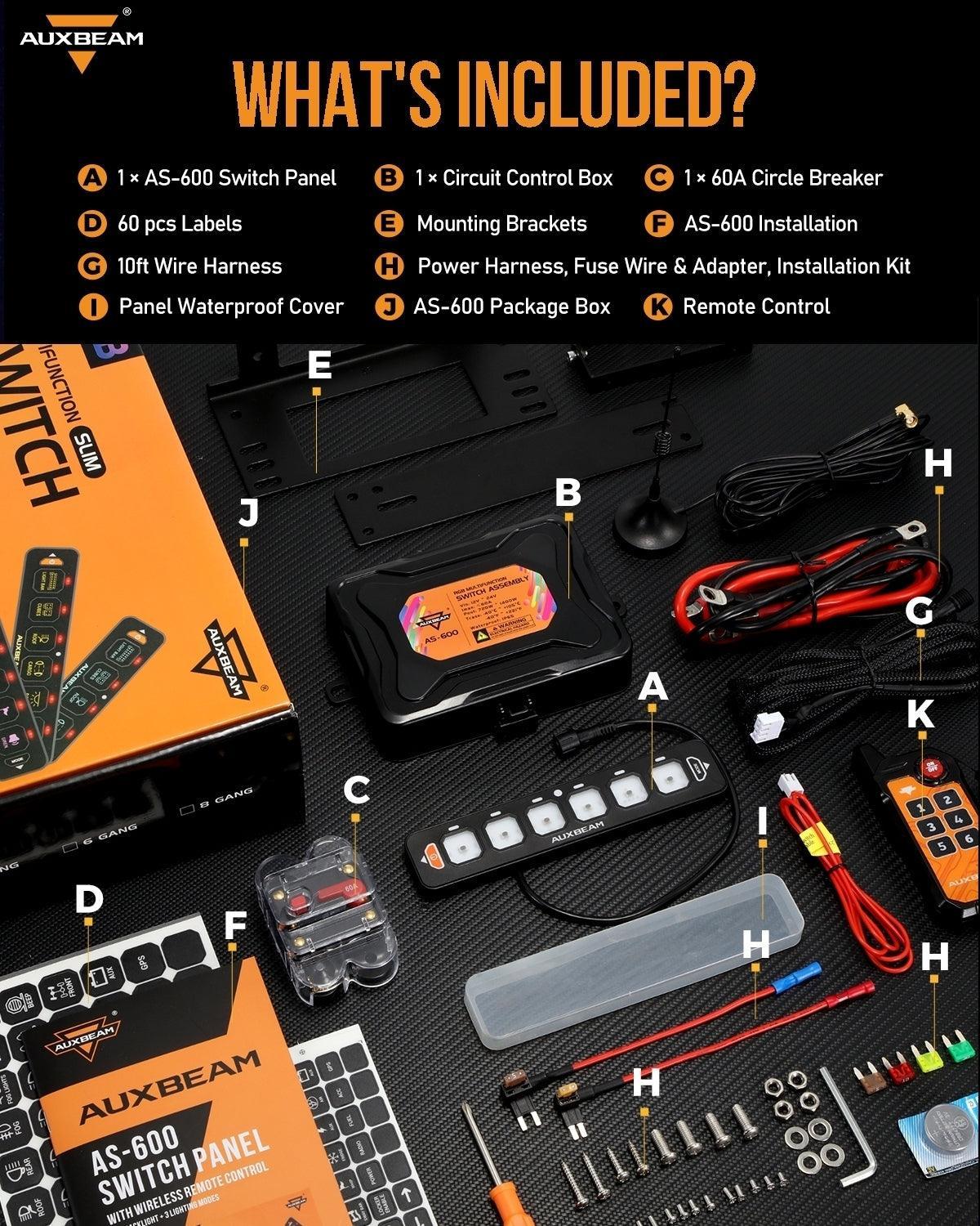 6-Gang Switch Panel with App & Remote