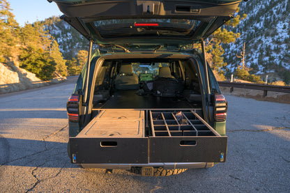 PRESALE: 4Runner 6th Gen [2025+] Dual Drawer Storage PreCut Kit (Hybrid, Trail Hunter Hybrid, & Non-Hybrid)
