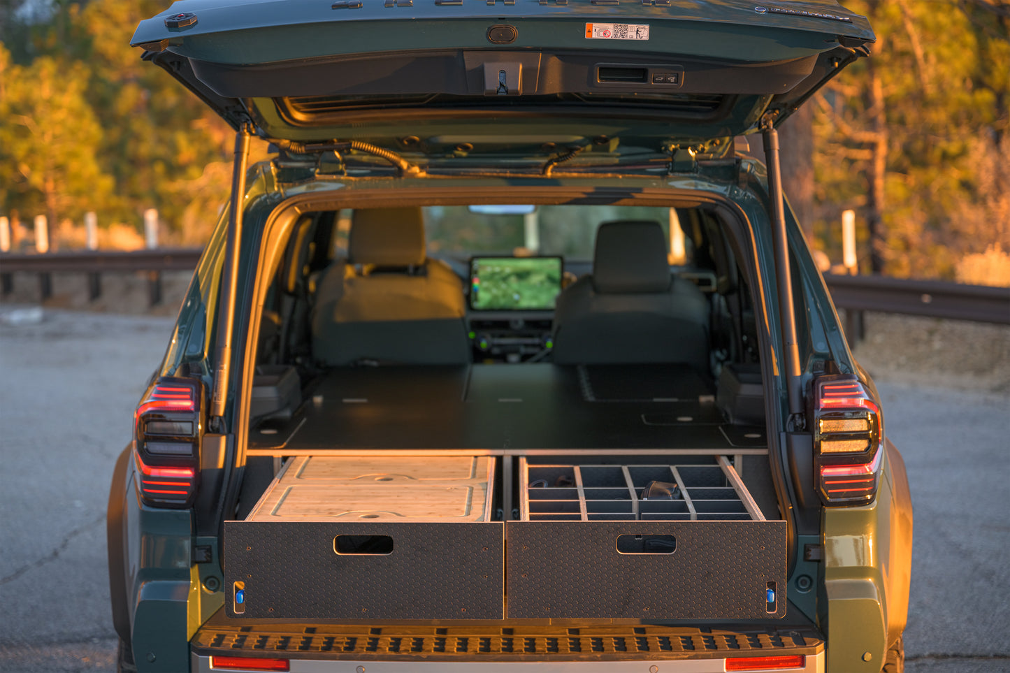 PRESALE: 4Runner 6th Gen [2025+] Dual Drawer Storage PreCut Kit (Hybrid, Trail Hunter Hybrid, & Non-Hybrid)