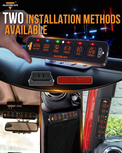 6-Gang Switch Panel with App & Remote