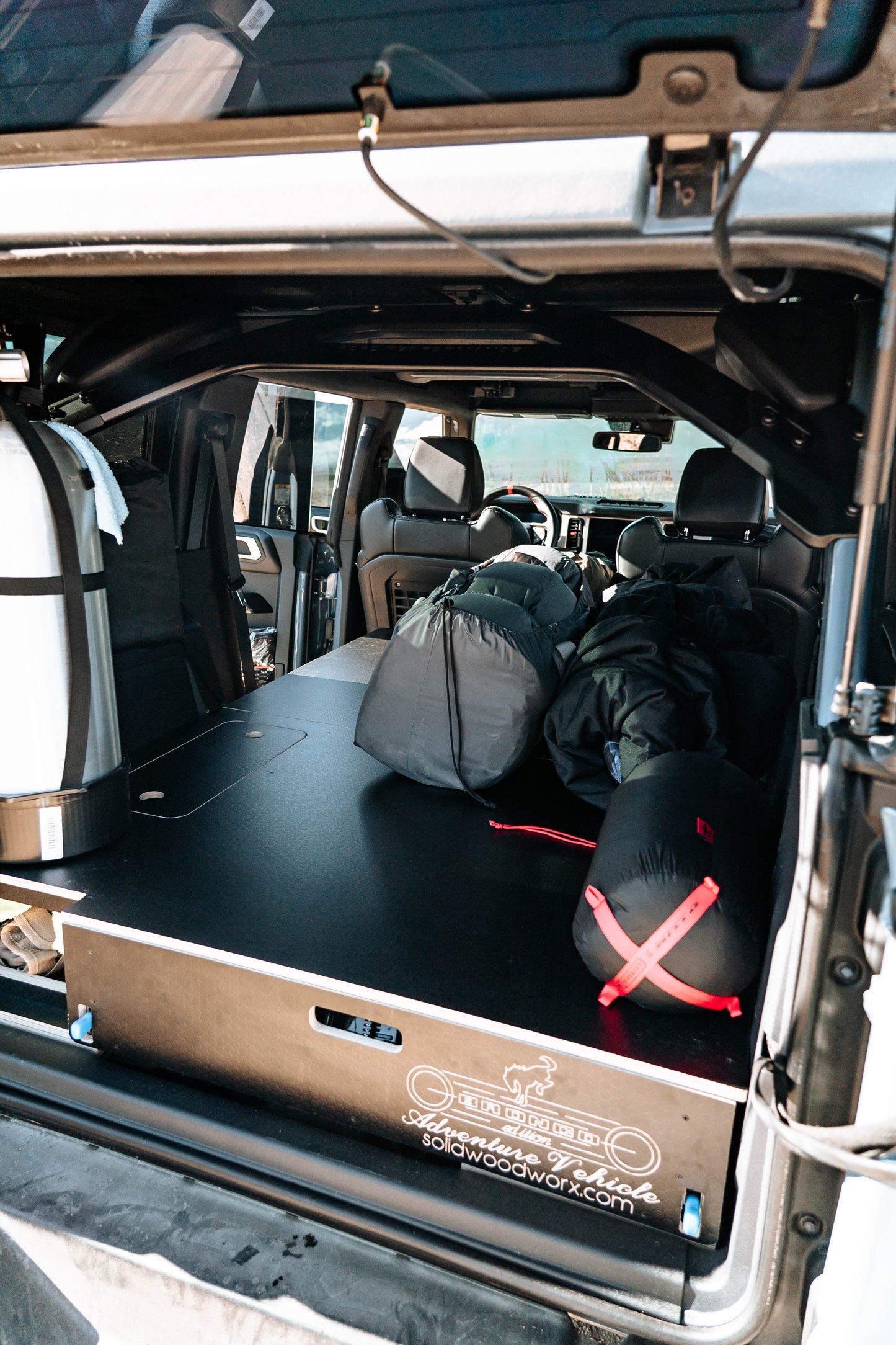 Bronco 4-Door Single Drawer Storage PreCut Kit