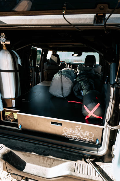 Bronco 4-Door Single Drawer Storage PreCut Kit