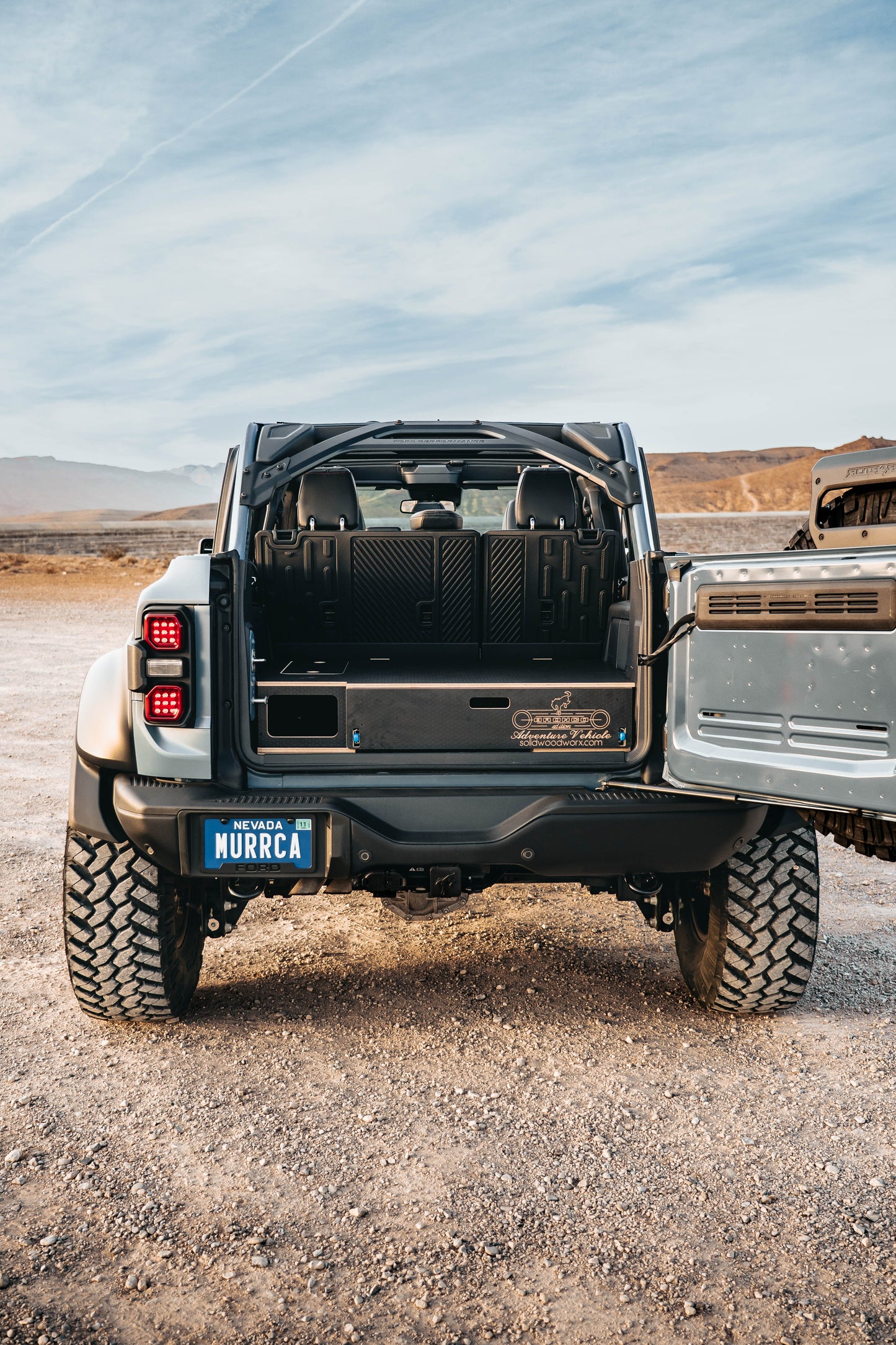 Bronco 4-Door Single Drawer Storage PreCut Kit