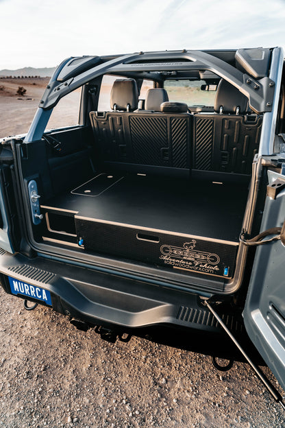 Bronco 4-Door Single Drawer Storage PreCut Kit